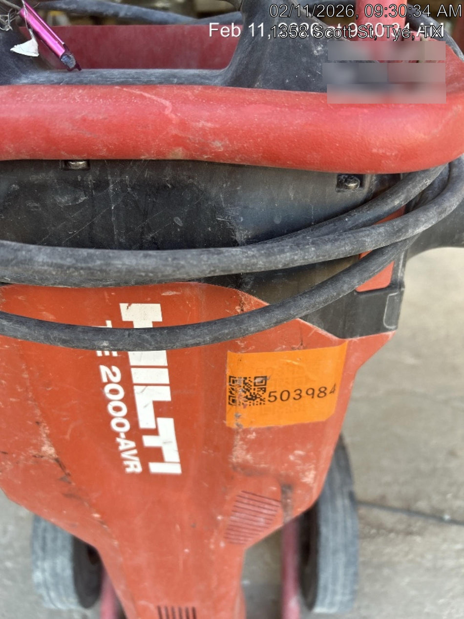 2025 HILTI TE 2000-AVR