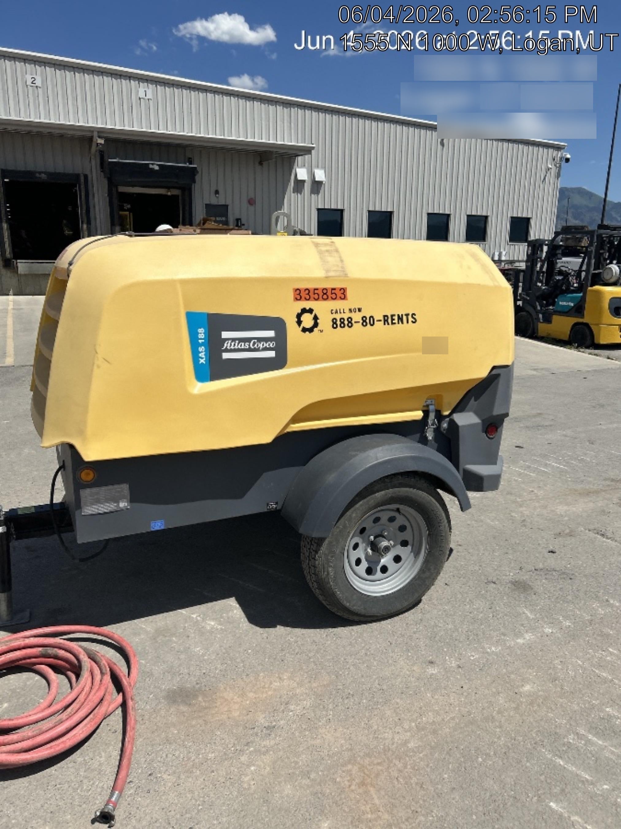 2023 ATLAS COPCO XAS188 CWK