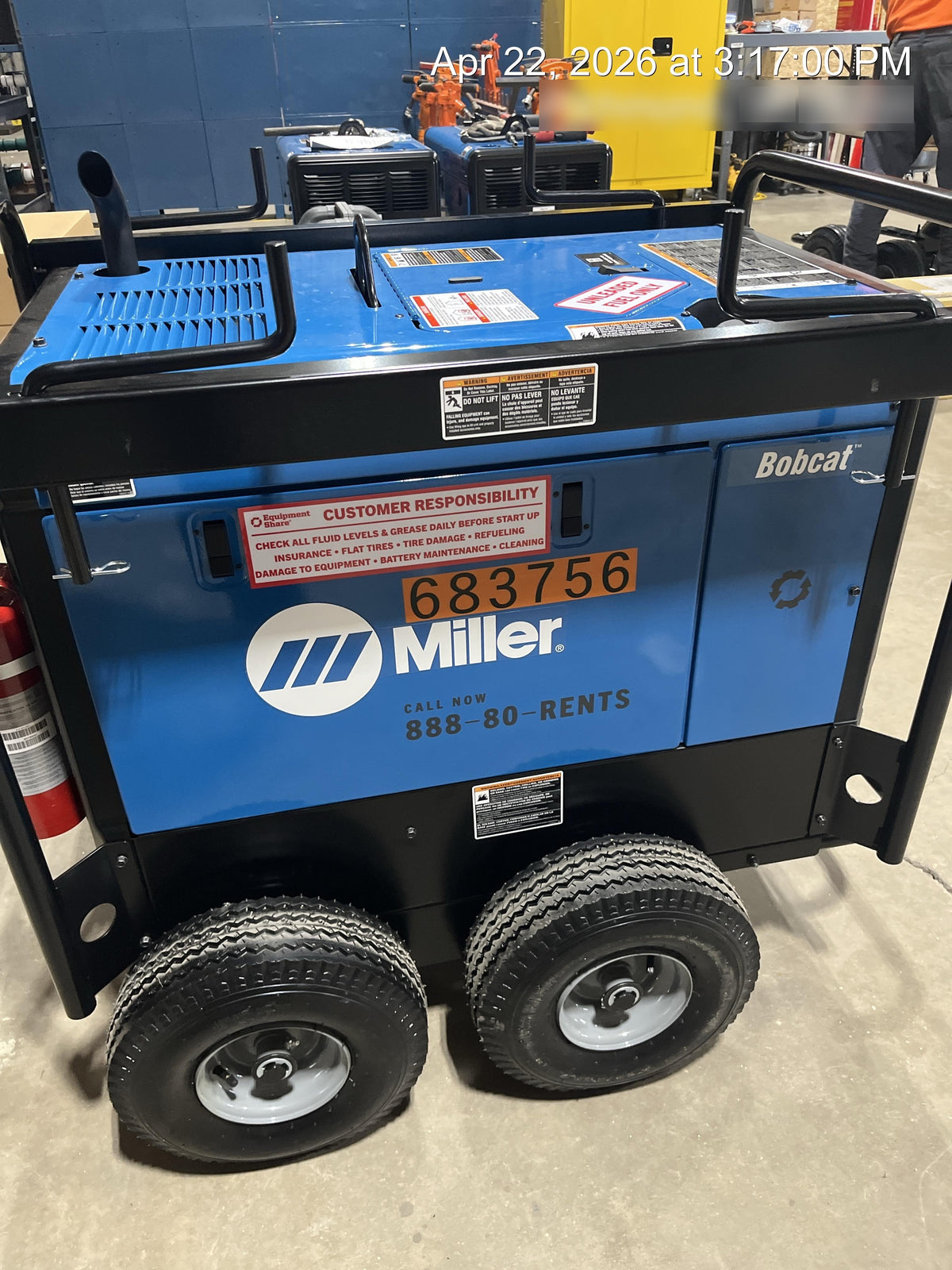 2026 MILLER ELECTRIC Bobcat 265 G