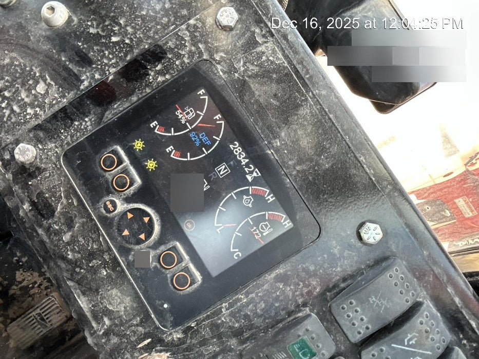 2019 Manitou MTA12042 120hp T4F, Cab/Heat/Air, Cab and Boom LED work lights, Auxiliary Hydraulics, Solid Tires, Amber strobe, Lift Hook 66" Carriage, 60" Forks