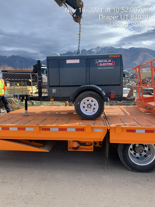 2021 Lincoln Electric Dual Maverick 200/200X Ready Pak 3 (includes trailer, cable rack, fender light kit)