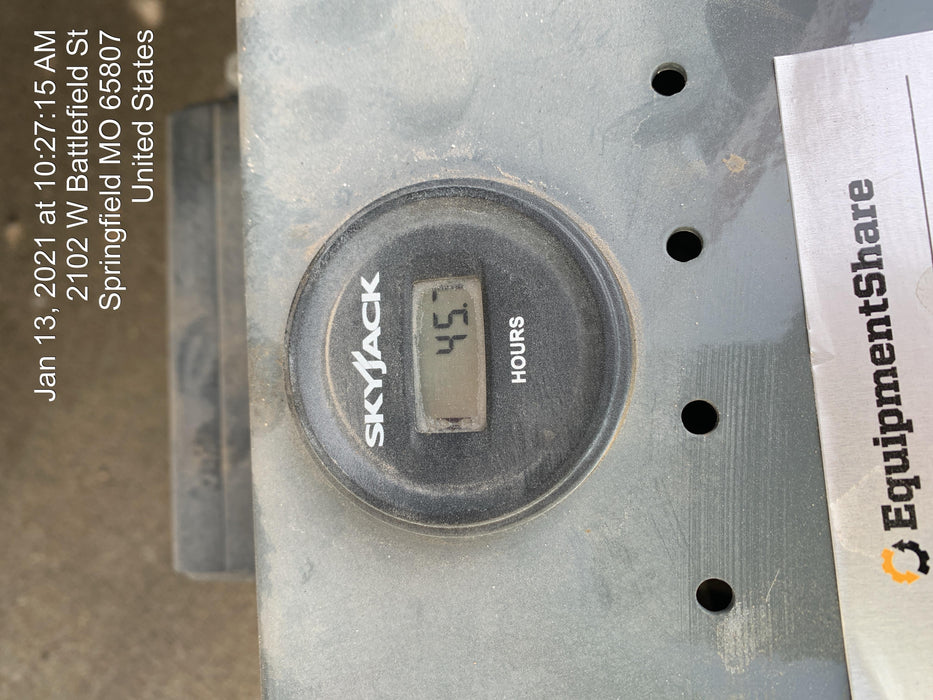 2018 Skyjack SJIII-4632 Standard Rental Specs