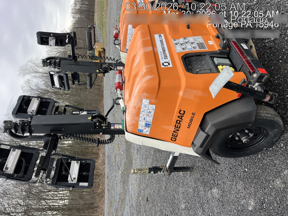 2023 Generac MLT2 Diesel, Flex Switch 120V Input, Powerzone Controller, (4) 320W LED Lights, 4kW Generator, 39.9 Gal Fuel Tank, 2" Ball, T3