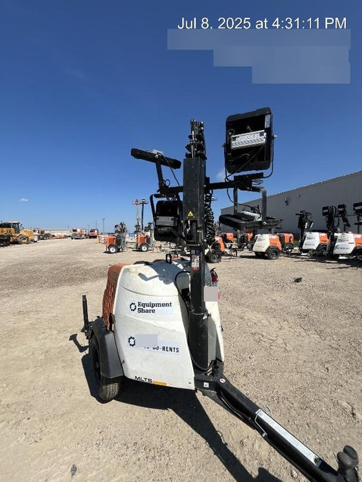 2024 Generac MLT2 Diesel, Flex Switch 120V Input, Powerzone Controller, 
(4) 320W LED Lights, 4kW Generator, 39.9 Gal Fuel Tank, 2" Ball, T3