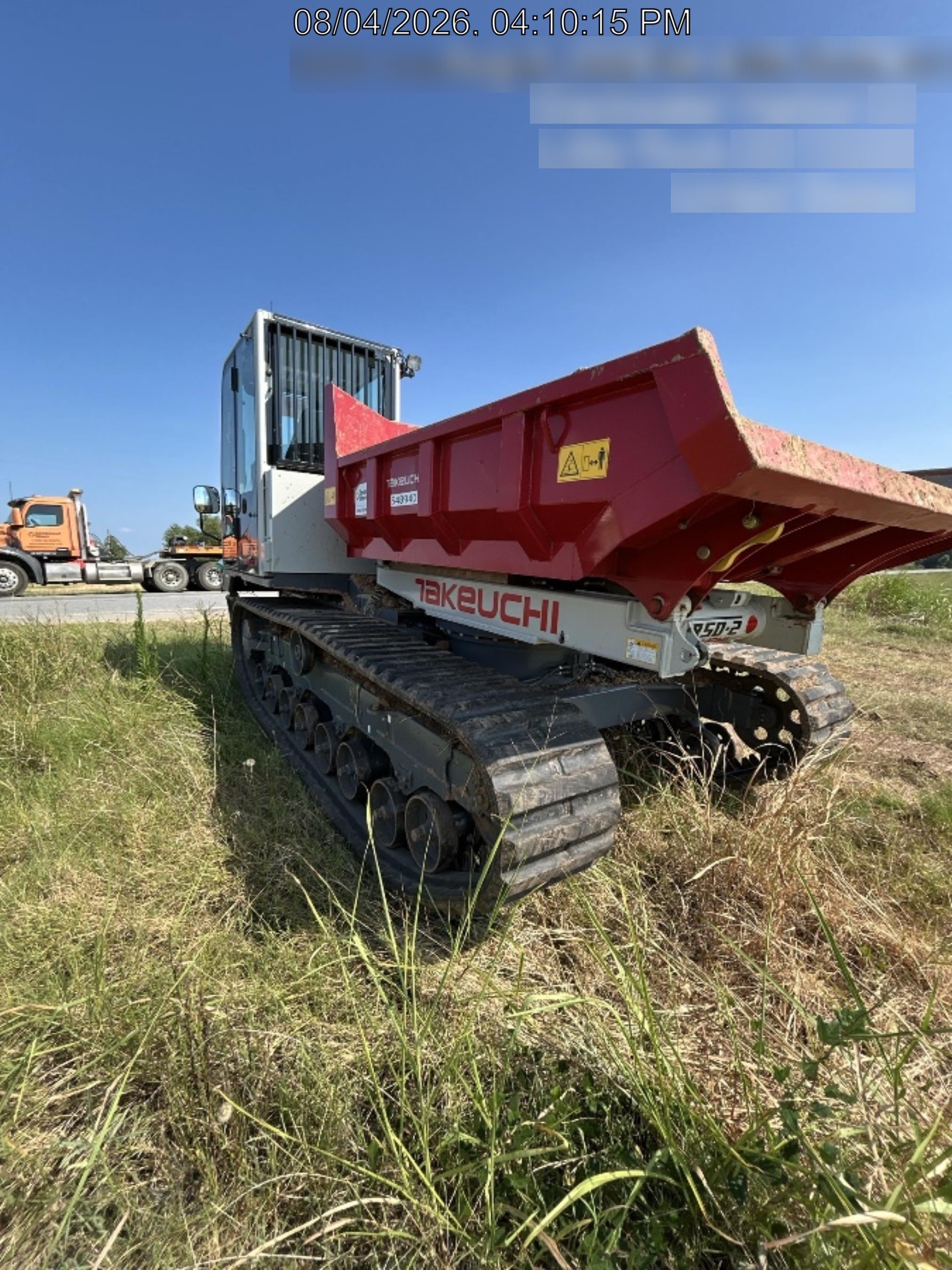 2025 TAKEUCHI TCR 50-2CR