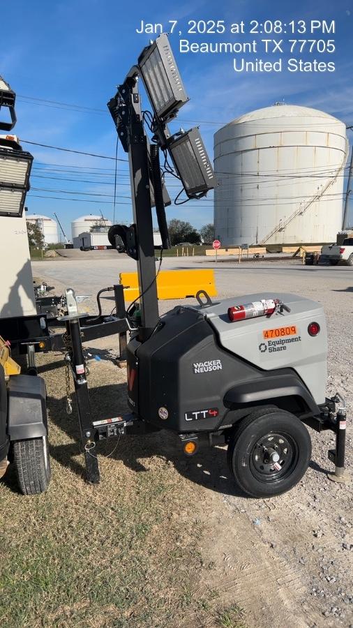 2024 Wacker Neuson LTT4 Diesel, Kohler KDW702, Deep Sea Controller, Auto Start, LED 320W, Bypass Outlet, T3