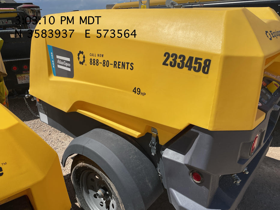 2022 ATLAS COPCO XAS188 CWK