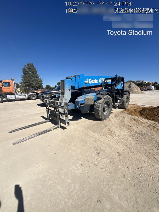 2017 Genie GTH-1056 Genie GTH1056, Solid Tires, 60" carriage, Light Kit, Open ROPS