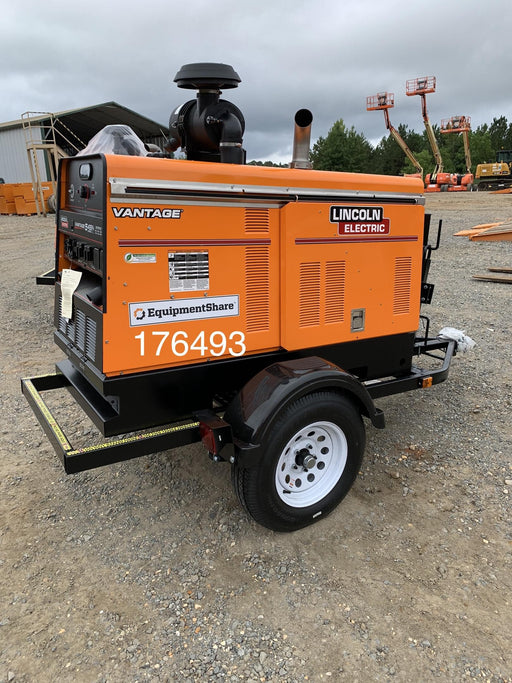 2021 Lincoln Electric Vantage 549X Ready Pak 3, ORANGE (includes trailer, cable rack, fender light kit)
