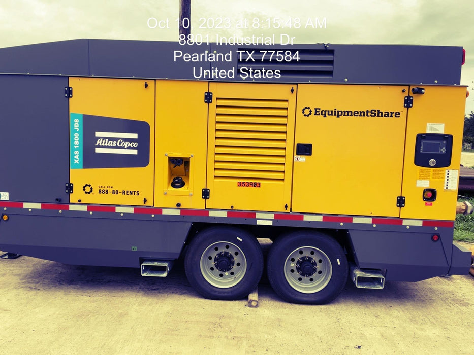 2023 ATLAS COPCO XAS 1800
