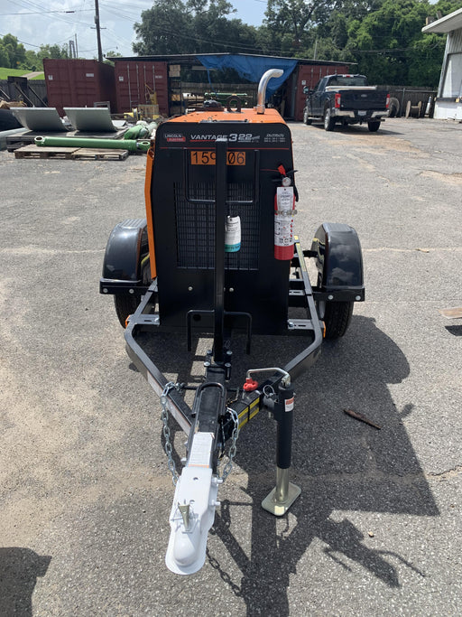 2021 Lincoln Electric Vantage 322 Vantage 322 Ready Pak 3 w/ Decals, ORANGE (includes trailer, cable rack, fender light kit) NO Telematics