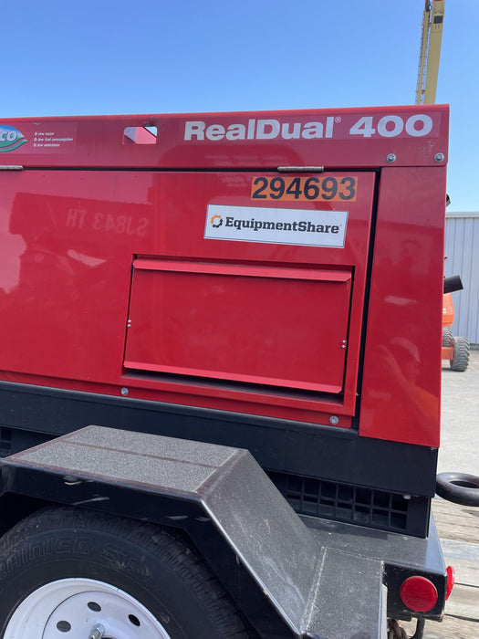 2023 Shindaiwa DGW400MDL Kubota D902 Engine, 23 HP, Dual Op Welder, Wire, Arc, Droop Stick, Tig, and CC Stick Functionality, Simulphase, 3 Phase and 1 Phase Gen Output, Single Axle NB Trlr, Slr Trckl Chrg 12V 12W, Fire Ext