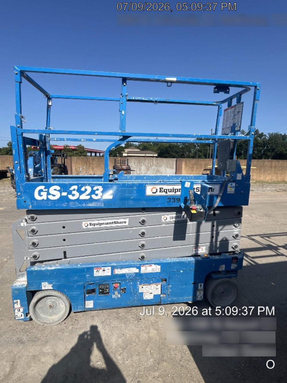 2019 Genie GS-3232 Standard Options