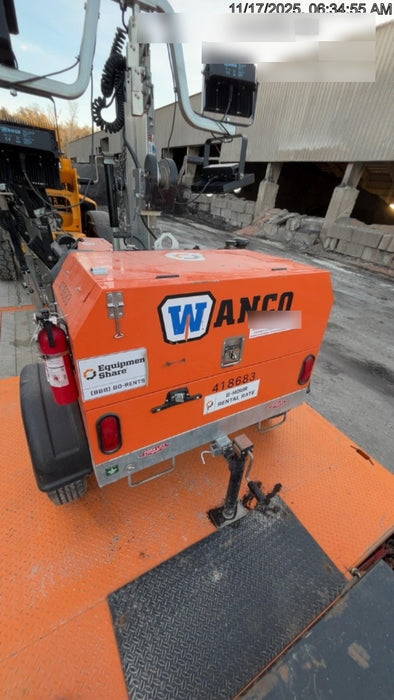 2024 Wanco WLTT-4MM4K Diesel, Deep Sea Controller, Shore Power Plug, Auto Start, (4) 350W LED Floodlights, 4kW Generator, 60 Gal Fuel Tank, 2" Ball, T3