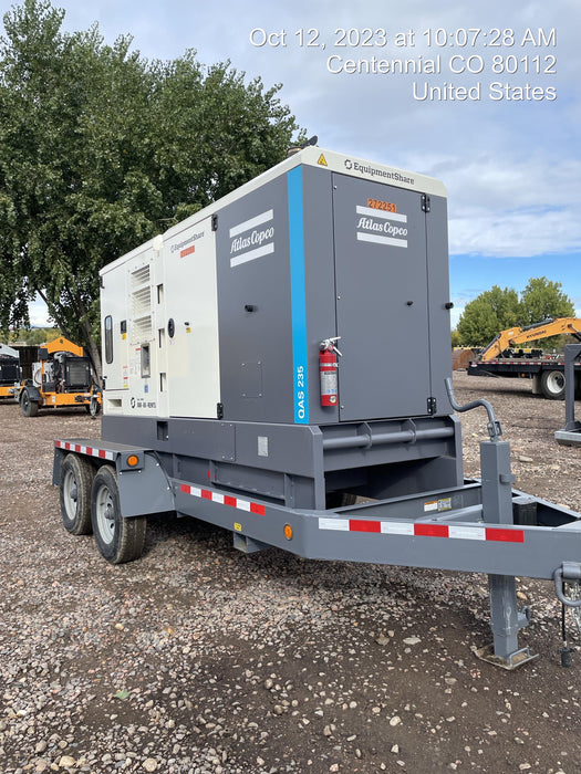 2022 ATLAS COPCO QAS 235