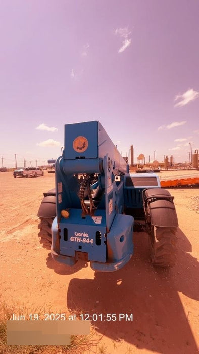 2018 Genie GTH-844 Genie GTH-844 w/Open ROPS, Solid Tires, beacon/work lights, 60" carriage/forks