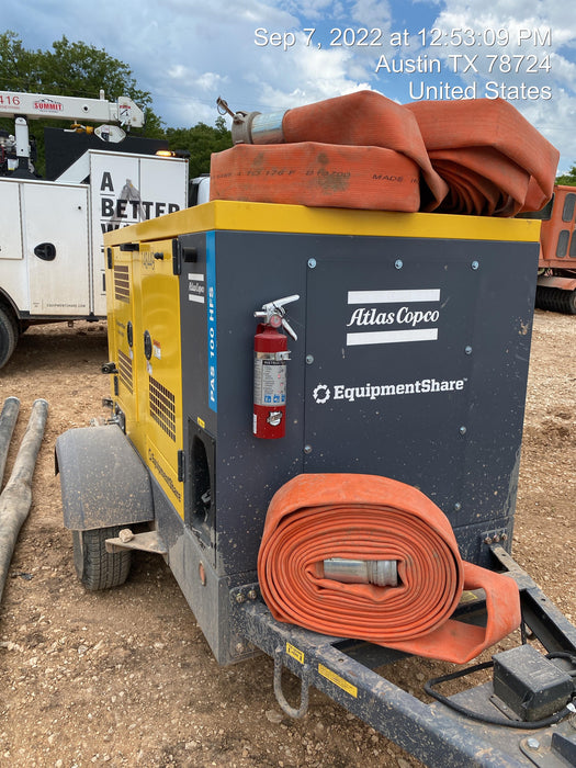 2021 ATLAS COPCO PAS 100 HF CS Enclosed