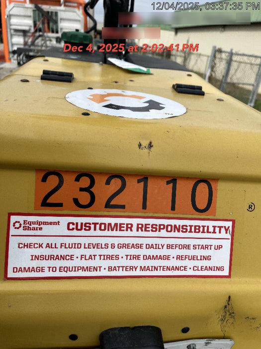 2022 Allmand NLV3GR (4) LED Light Fixture 350W, 23' Vertical Mast, 3kW Prime, Towable, Deep Sea L401, Leveling Jacks, Yanmar T4F 5.8hp