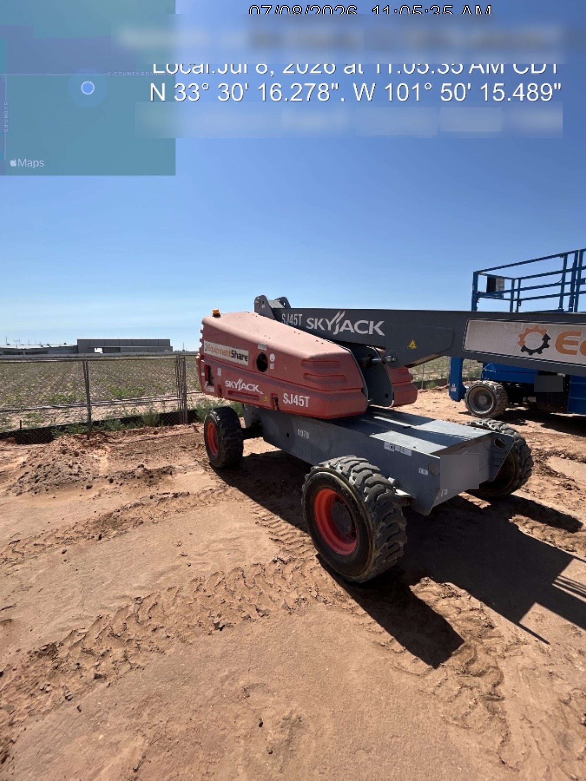 2018 SKYJACK SJ45T+