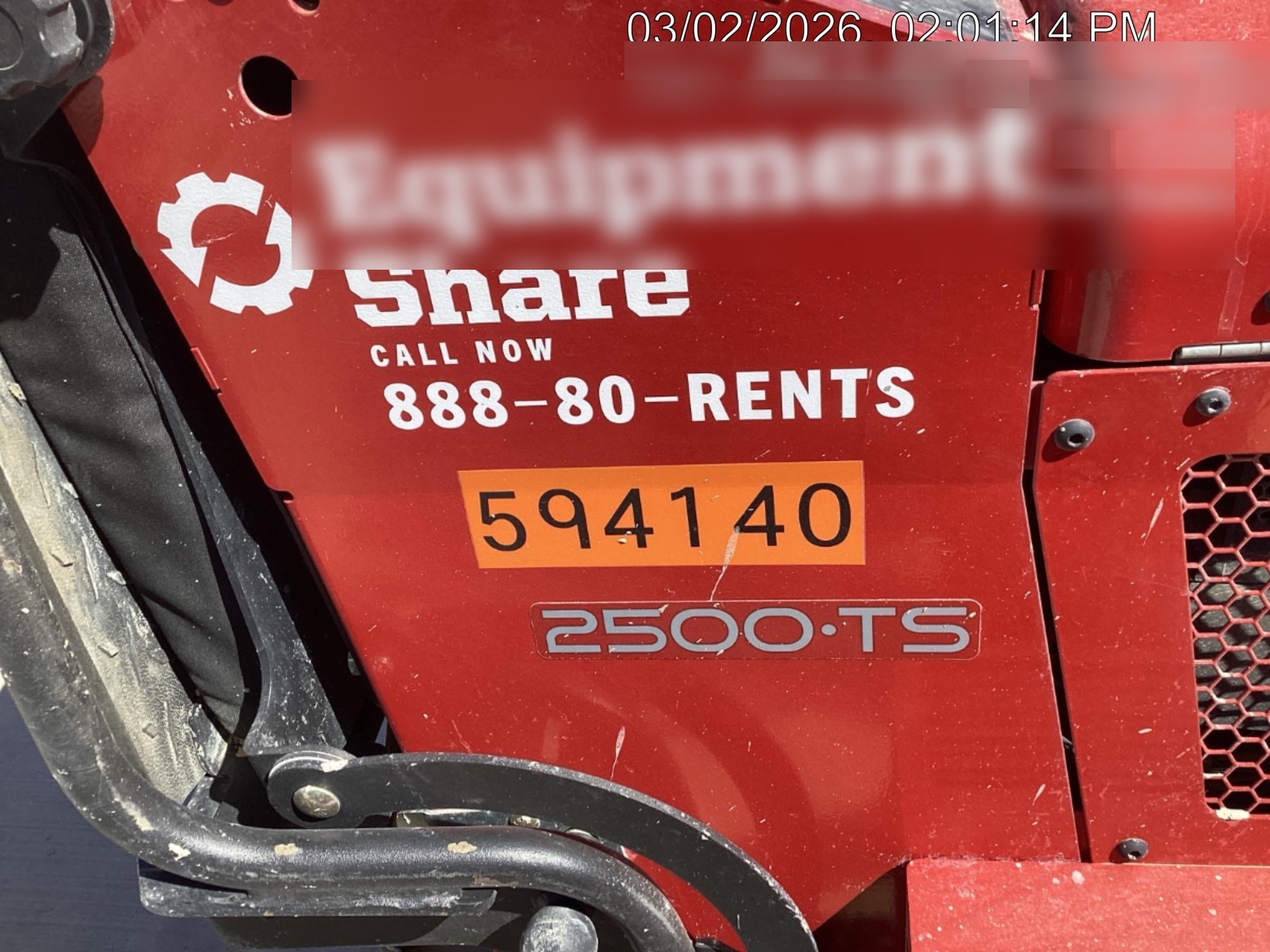2025 TORO MBTX 2500-TS