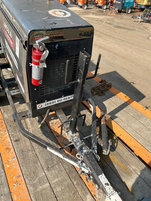 2016 Lincoln Electric Vantage 322 Ready-Pak 3, Two Wheel Trailer, Fender and Light Kit, Cable Rack