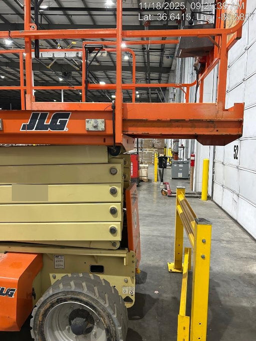 2019 JLG 4069LE Solid Non Marking Tires, Rotating Beacon