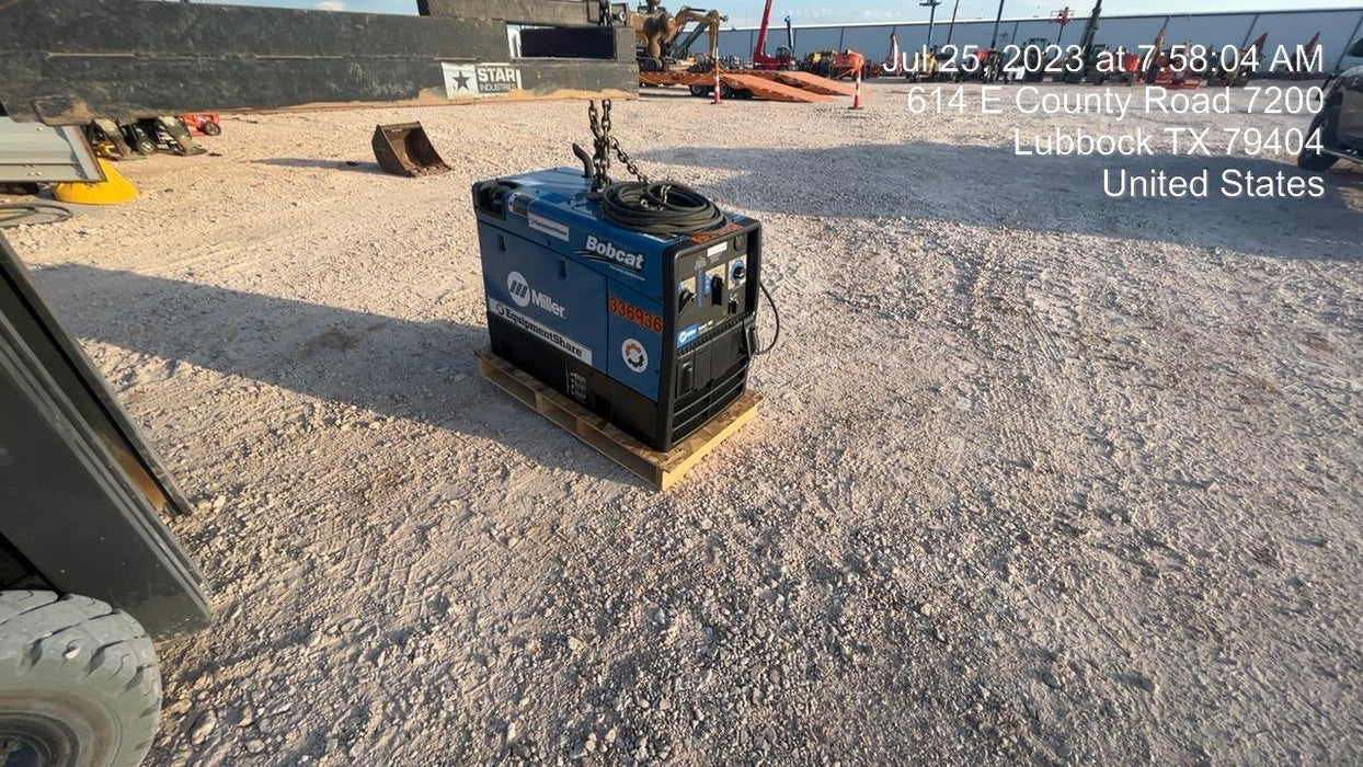 2023 Miller Electric BOBCAT 260 Kohler, GFCI, Remote Start/Stop, Running Gear