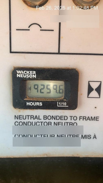 Wacker Neuson LTV6K-MH Wacker Neuson LTV6K Light Tower w/Kubota Engine