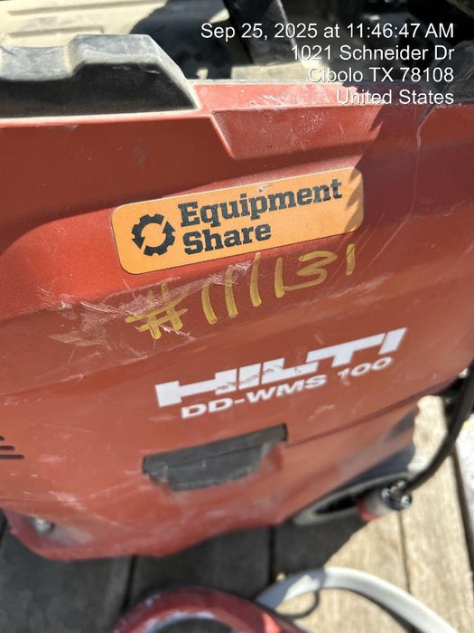 2020 HILTI DD-WMS 100