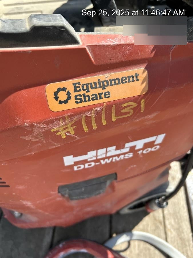 2020 HILTI DD-WMS 100