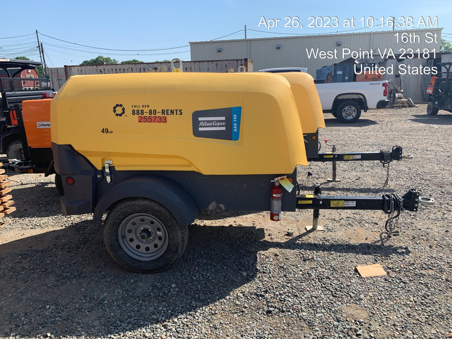 2022 ATLAS COPCO XAS188 CWK