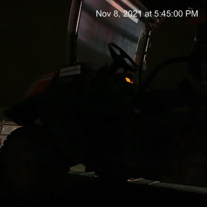 2022 Kubota RTV-X1140W-H Plastic Canopy, Windshield Acrylic Clear, LED Strobe Light, Wire Harness Kit, Back up Alarm