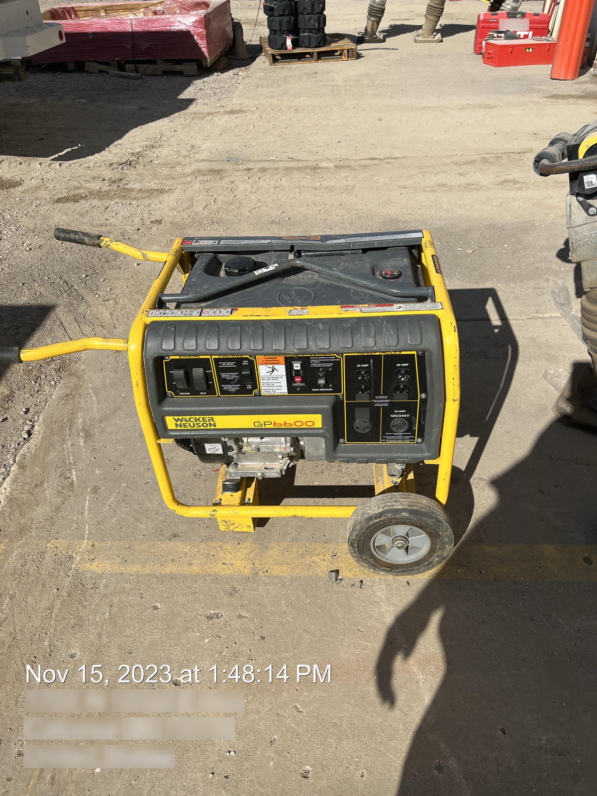 2018 WACKER NEUSON GP6600A
