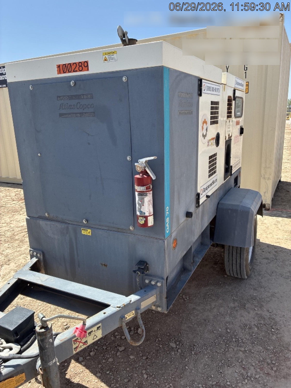 2020 ATLAS COPCO QAS 70