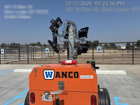 2024 Wanco WLTT-4MM4K Diesel, Deep Sea Controller, Shore Power Plug, Auto Start, (4) 350W LED Floodlights, 4kW Generator, 60 Gal Fuel Tank, 2" Ball, T3
