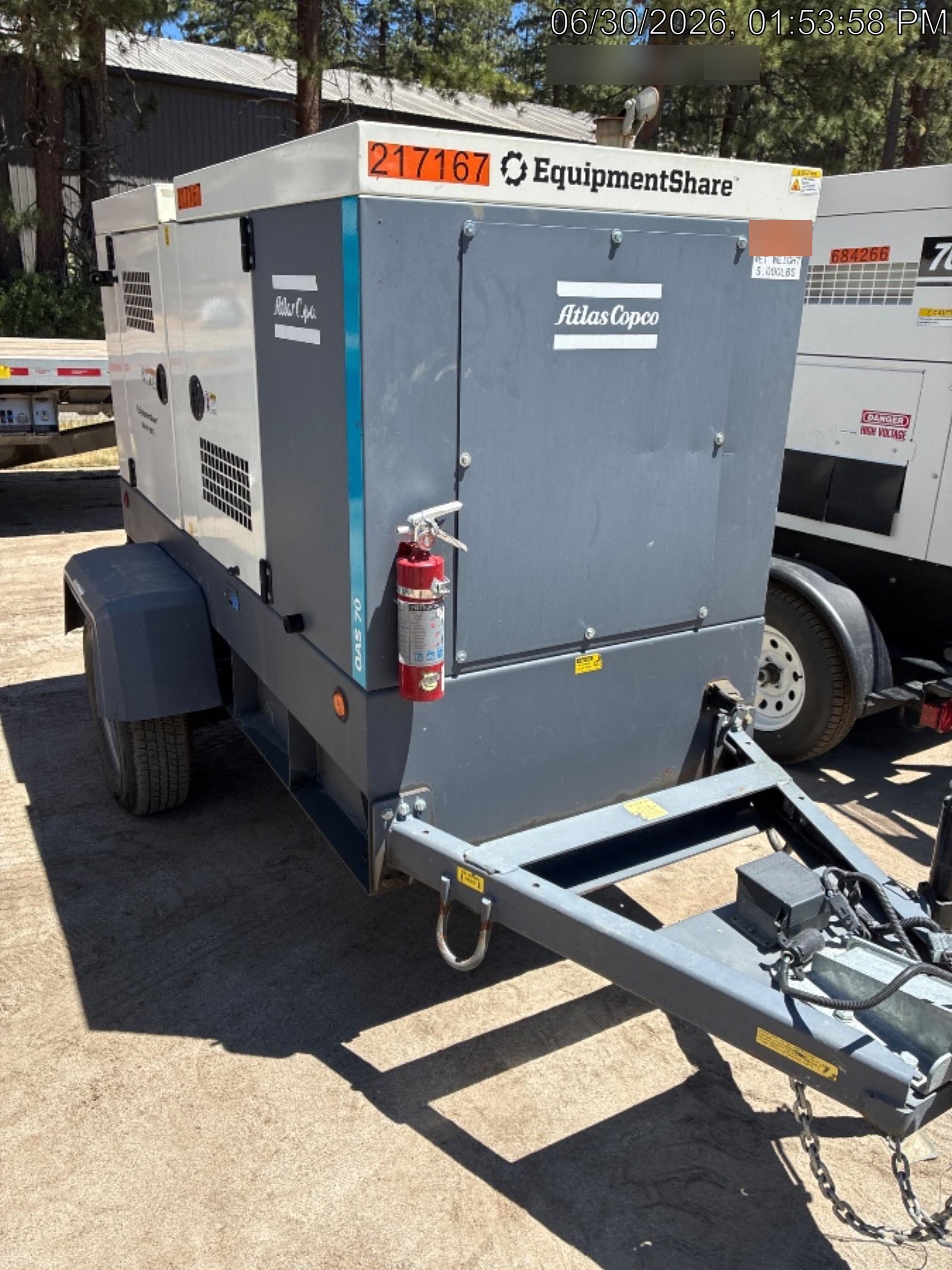 2022 ATLAS COPCO QAS 70