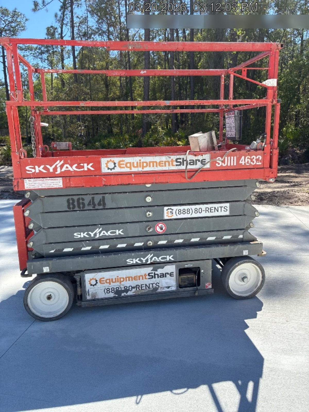 2018 SKYJACK SJIII-4632