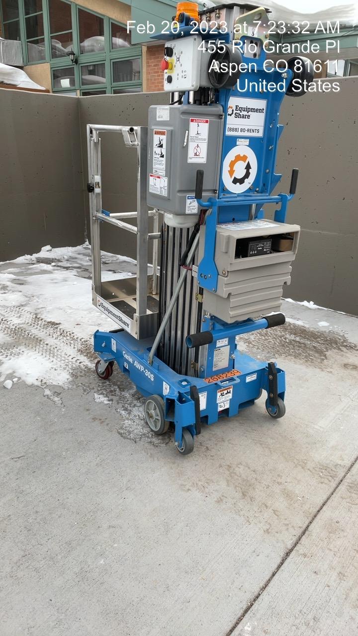 2022 GENIE AWP-30S DC