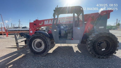 2018 Manitou 12042 Manitou MTA 12042 w/Open ROPS, Work Lights/Strobe, Aux Hyd, Solid Tires, Lift Hook, 66" Carriage, 72" Forks, Outriggers