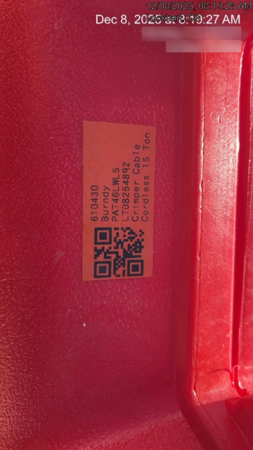 2025 BURNDY PAT46LWL5