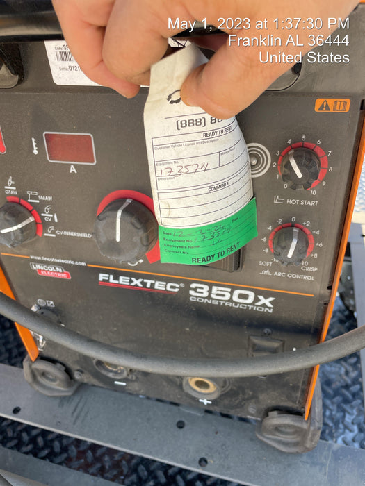 2021 LINCOLN ELECTRIC FLEXTEC 350X