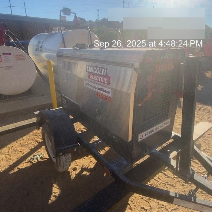 2024 Lincoln Electric LE400 Kubota V1505, Trlr, Cable Rack, Light Kit, ES Decals, T3