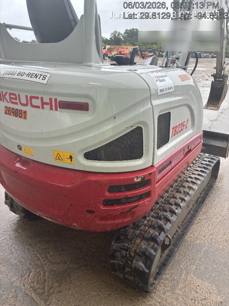 2022 TAKEUCHI TB235-2R