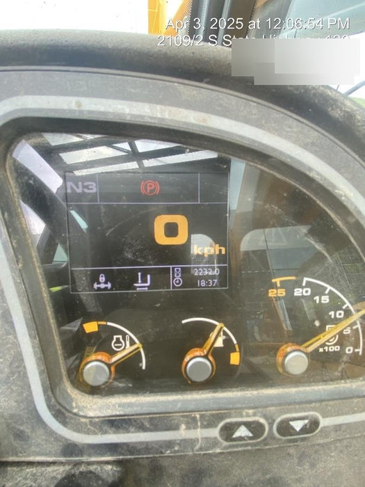 2020 JCB 509-42 Cab/Heat/Air, Solid Tires, Work Lights, Beacon, Aux Hydraulics, Back up Alarm, Lifting Eye, ES Decals