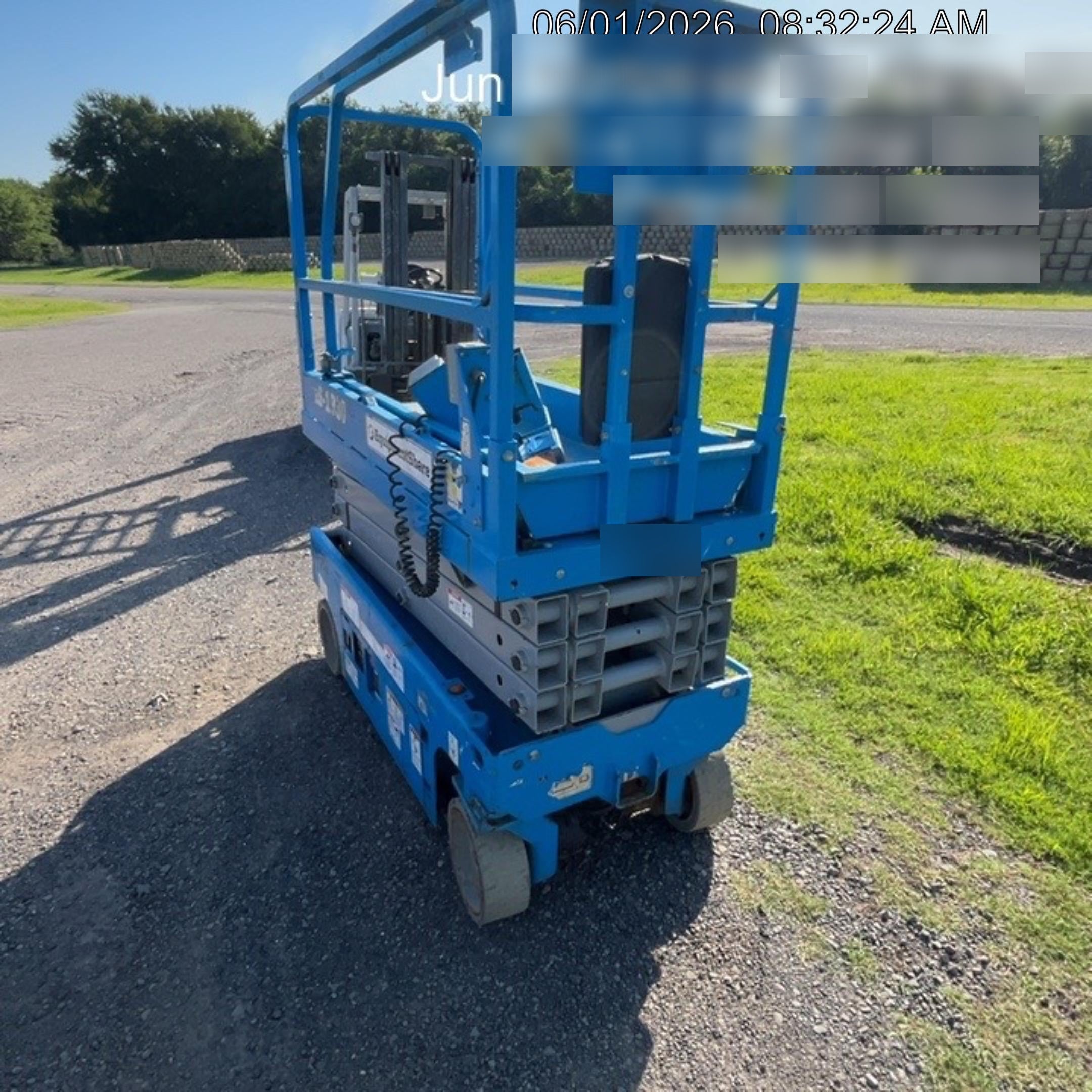 2020 Genie GS-1930 Fixed rails with chain entry gate - Pre A92.20