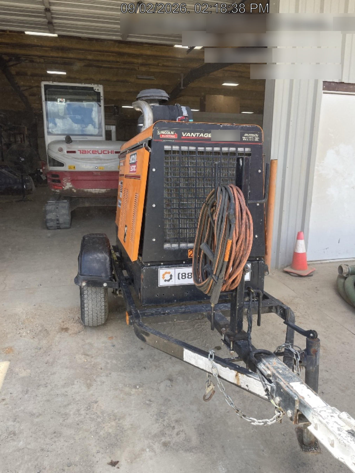 2022 Lincoln Electric Vantage 549X VANTAGE 549X READY-PAK 3