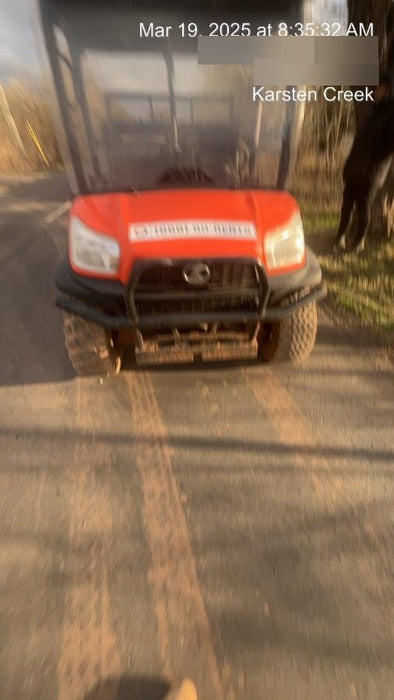 2021 Kubota RTV-X1140W-H Plastic Canopy, Windshield Acrylic Clear, LED Strobe Light, Wire Harness Kit, Back up Alarm