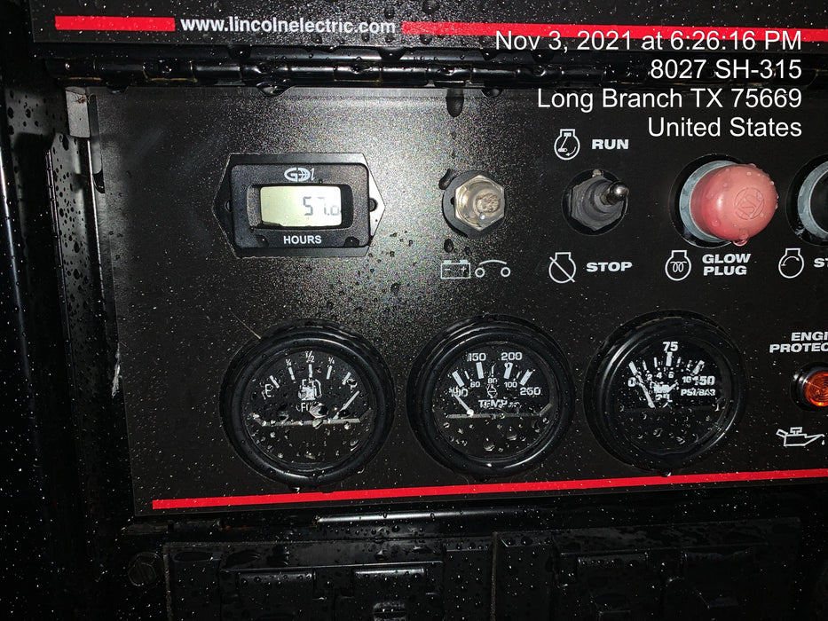 2021 Lincoln Electric Vantage 322 Vantage 322 Ready Pak 3 w/ Decals, ORANGE (includes trailer, cable rack, fender light kit) NO Telematics