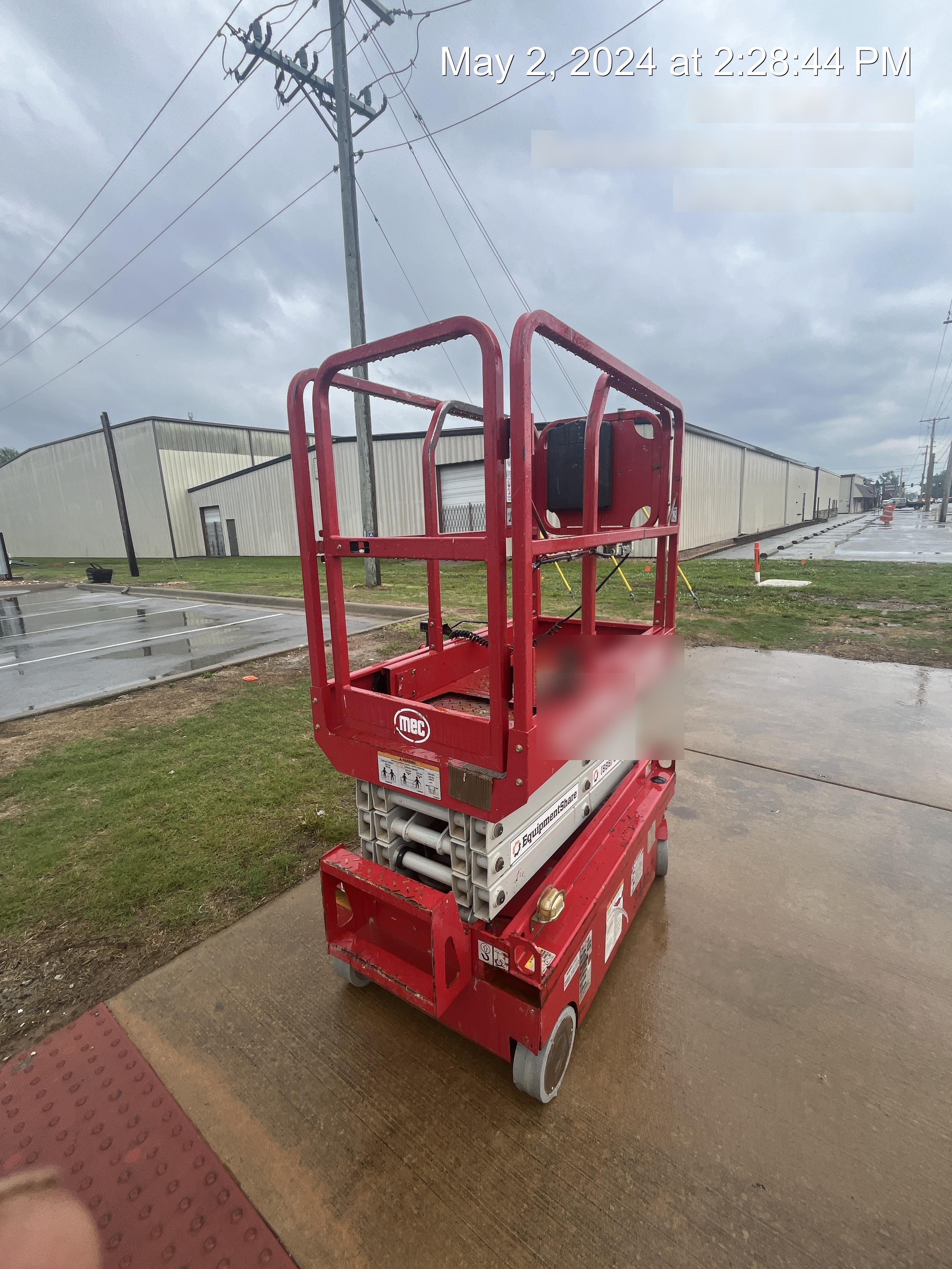 2019 MEC 1330SE Motion Alarm, Beacon, Includes MachineLink keypad and telematics device