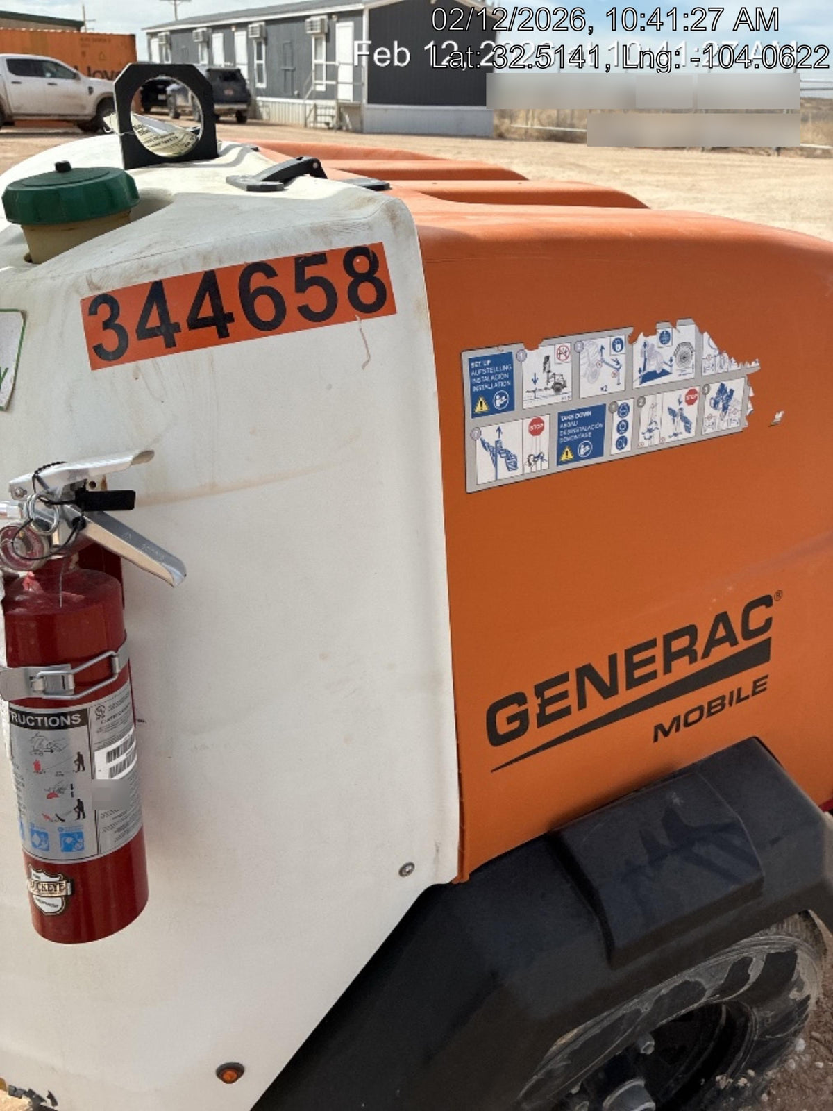 2023 Generac MLT2 Diesel, Flex Switch 120V Input, Powerzone Controller, (4) 320W LED Lights, 4kW Generator, 39.9 Gal Fuel Tank, 2" Ball, T3